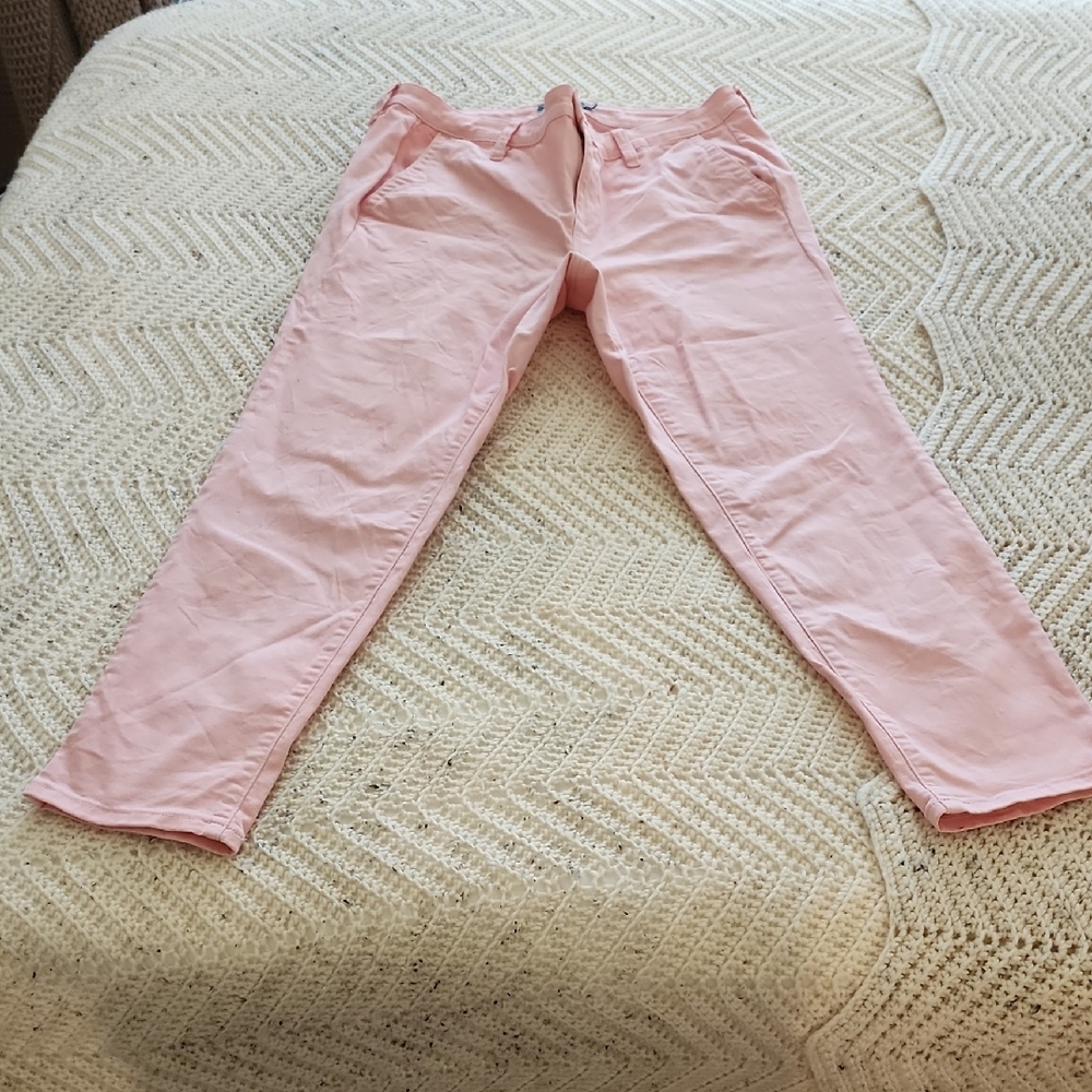 Blush Pink Straight Leg Women's Jeans